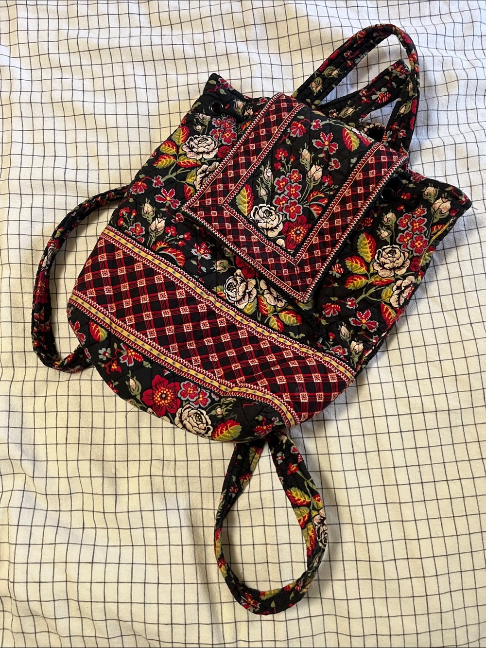 VTG Vera Bradley Floral Backpack